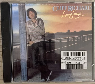 Cliff Richard CD Love Songs 1981 EMI Records Zustand Sehr Gut - Bild 1 von 4
