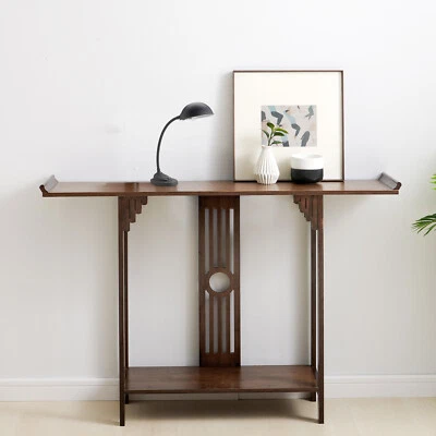 Mesa de entrada estante mesa consola vintage sofá mesa auxiliar 40,1''x11,4''x32,7'' Foto 1 de 4