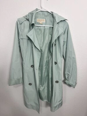 Michael Kors Mint Green Rain jacket Coat Size Xs  - Image 1 of 4