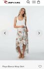 Rip Curl Hi-Lo 'Playa Blanca Wrap Skirt' Small Bnwt $89.95 - Side Tie