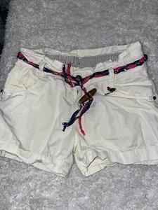 Offcorss girls sz. 16 khaki belted design shorts. Great pair, cute - Picture 1 of 11