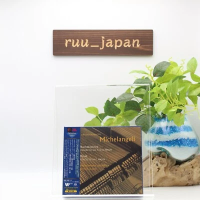 Michelangeli Ravel Rachmaninov Piano Concertos 2 SACD Hybrid JAPAN TOWER RECORDS - Image 1 of 3