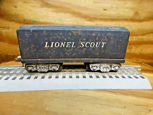 Vintage Lionel 027 Gauge Metal Lionel Scout Hobby Model Railroad Engine Tender - Picture 1 of 6