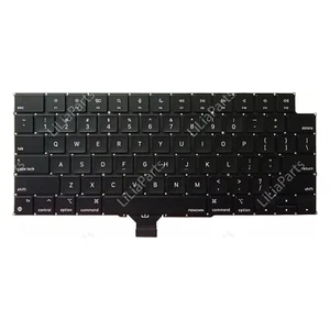Keyboard US English Layout For MacBook Pro 16" M3 Pro Max A2991 2023 - Picture 1 of 5