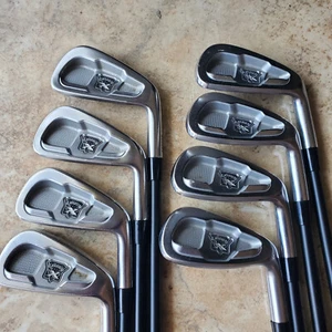 Clean Set Of Callaway X Forged Upgraded $600 KBS PGI 100 S+ Flex 1" Longer - Picture 1 of 6