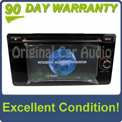 2014 - 2015 Mitsubishi Lancer Outlander OEM AM FM Radio Receiver Display - Image 1 of 4