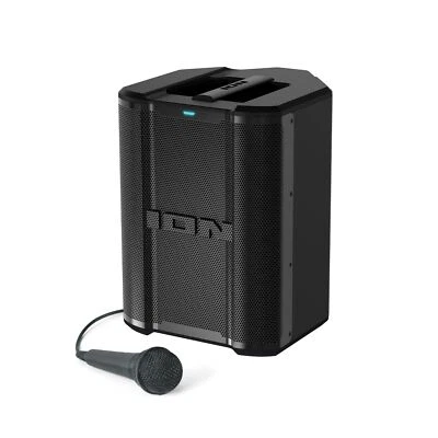 Ion Audio Trouper 100 - Battery Powered Portable Bluetooth Speaker with