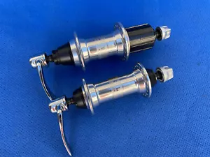 Mozzi Shimano Deore XT retrò anni 90 8 velocità mozzi M737 36 fori HB FH - Foto 1 di 17