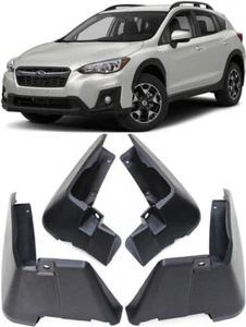 Genuine Front & Rear Splash Guards Mud Flaps FOR 2017-2023 Subaru XV CROSSTREK - Picture 1 of 12