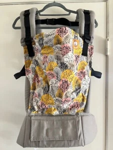 Tula Baby Carrier (Gray with Pink/Gold Pattern)  New without tags - Picture 1 of 6