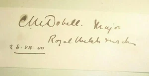 General Sir Charles M Dobell KCB, CMG, DSO (1869-1954) Autograph - Cut Signature - Picture 1 of 5