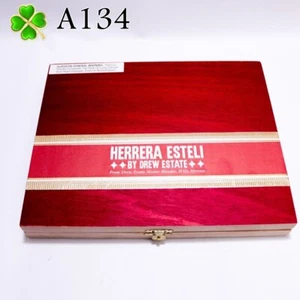 Herrera Esteli Lancero CT Broadleaf scatola vuota per sigari in legno 10" x 8" x 1,25" A134 - Foto 1 di 10