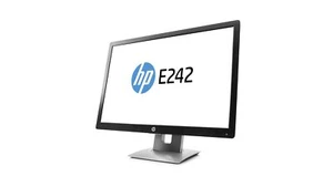HP EliteDisplay E242 Monitor 24" 22 27 LED 1920x1200 Very Good Refurbished - Picture 1 of 3