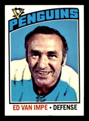 1976 Topps Hockey #157 Ed Van Impe NM - Image 1 of 2
