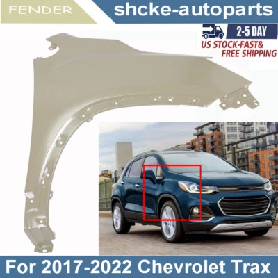 For 2017 2018 2019 2020 2021 2022 Chevrolet Trax Front Right Side Fender - Imagem 1 de 4