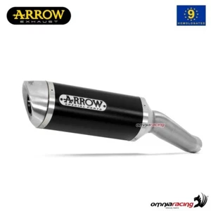 Escape Arrow Thunder aprobado negro para Honda CB600F Hornet 2007-2013 - Imagen 1 de 8