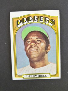 1972 TOPPS SET BREAK #398 LARRY HISLE NRMT
