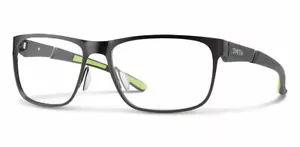 New Smith DRIVETRAIN Eyeglasses | Matte Black Reactor / Clear Demo Lens - Picture 1 of 5