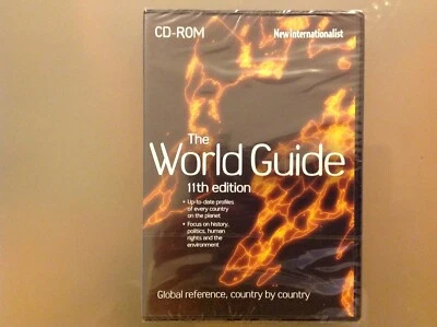 THE WORLD GUIDE 11TH EDITION PC CD-ROM - GLOBAL REF COUNTRY BY COUNTRY -RARE NEW - Image 1 of 2