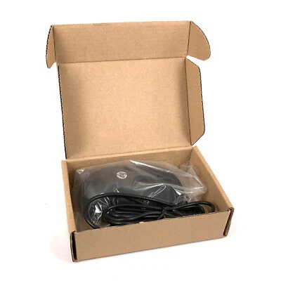 Pack 10 Genuine QY777AT NEW USB 2-Button Optical Mouse BLACK OEM HP 672652-001 - Image 1 of 3