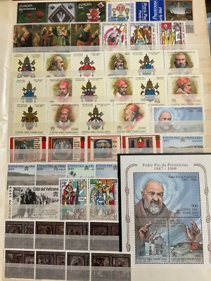 Vaticano 1999 annata completa mnh con foglietti Foto 1 de 2