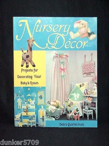 2002 NURSERY DECOR BY DEBRA QUARTERMAIN PAPER PATTERNS UNCUT - Imagen 1 de 8