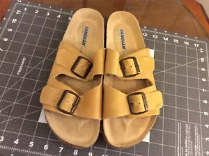 Sanosan Foot Comfort Sandalen Pantoletten Leder Boho Damen Gr. 42-US 11-11,5 - Bild 1 von 16