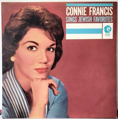 CONNIE FRANCIS SINGS JEWISH FAVORITES MGM E-3869 AUS TEST PRESSING LP ULTRA RARE - Image 1 of 3