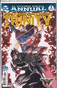 DC Universe Rebirth Trinity Annual #1 - luglio 2017 Nuovo di zecca - Foto 1 di 3
