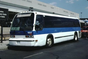 Massport GM RTS Bus Original Kodachrome Kodak slide - Picture 1 of 1