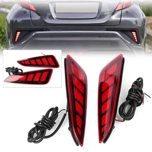 Luz trasera LED DRL parachoques luz freno trasero lámpara marcador para Toyota C-HR CHR 16-22 - Imagen 1 de 8