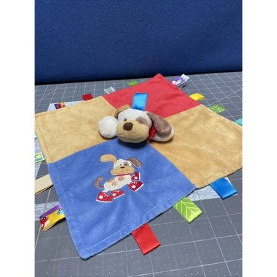 Mary Meyer Taggies Cachorro Perro Amigo Lovey Bebé Manta de Seguridad 13”x 13” Foto 1 de 4