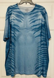 Walt Disney World Avatar World of Pandora XXL Na'vi Print T-shirt Mens - Picture 1 of 3