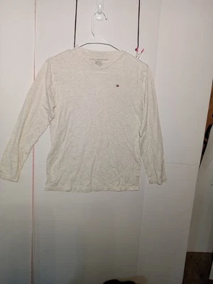 Tommy Hilfiger Camisa Grande 16/18 Manga Larga Beige Niño Grande Foto 1 de 3