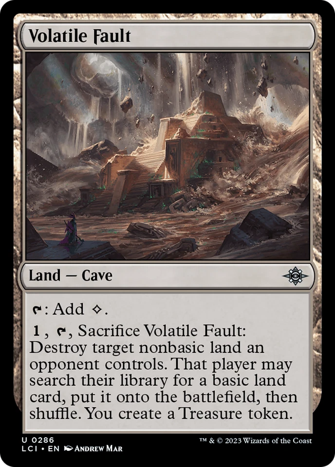 Volatile Fault [The Lost Caverns of Ixalan] Near Mint - Image 1 of 1