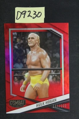 2025 Panini Combat Anthology - HULK HOGAN - Red Parallel SP /199 (D9230 - Image 1 of 2