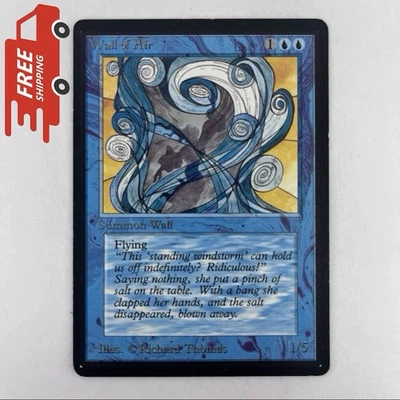 MTG Wall of Air Beta Magic the Gathering TCG Card - Image 1 of 4