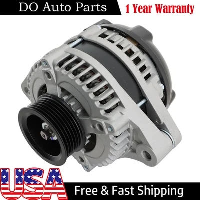 Alternator for Acura 2003-2009 MDX 04-08 TL Honda 2005-2007 Odyssey 130A CW Foto 1 de 4