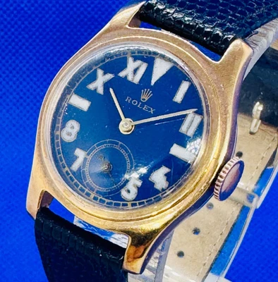 🔥Vintage mens 1950s Rolex Tudor California Dial Cal. 59 Rose Gold Wristwatch🔥 - Image 1 of 4