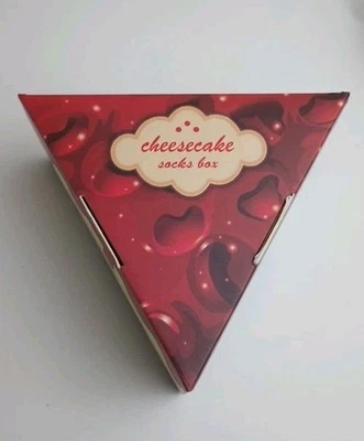 Meias Cheesecake, Meias Novidade, Presente, Qualquer Ocasião, Diversão. Um par  - Imagem 1 de 4