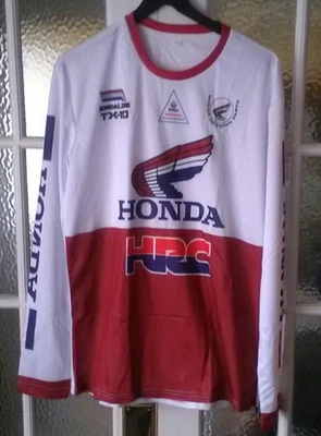 КРАСНАЯ ФУТБОЛКА HONDA 44 ДЮЙМА XLARGE КЛАССИЧЕСКИЙ СТИЛЬ РЕПЛИКА МОТОКРОСС ЭНДУРО ИСПЫТАНИЯ - Изображение 1 из 3