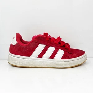 Adidas Womens Grand Court Alpha JR3142 Red Casual Shoes Sneakers Size 7 - Picture 1 of 12