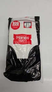 Hanes Men's Briefs Size 52 White 100% Cotton Vintage NOS Made in USA Vtg - Picture 1 of 5