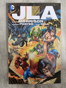 JLA vol 1 by Grant Morrison, Howard Porter, John Dell DC COMICS paperback - Picture 1 of 1