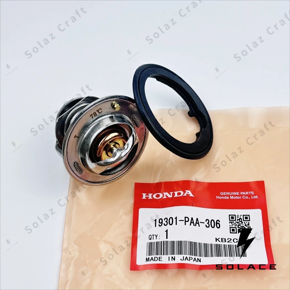 Termostato con junta 19301-PAA-306 apto para Honda Accord Prelude Integra CRV Civic EE. UU. Foto 1 de 4
