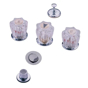 Kingston Brass KB31 Widespread Bidet Faucet - Chrome - Picture 1 of 1