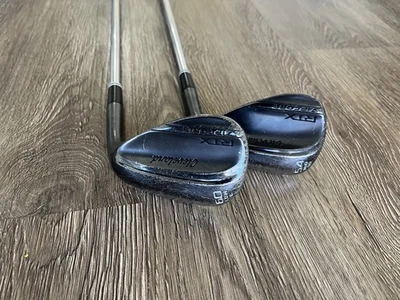 Right Cleveland RTX Zipcore black satin wedge set 54,60 - Image 1 of 4