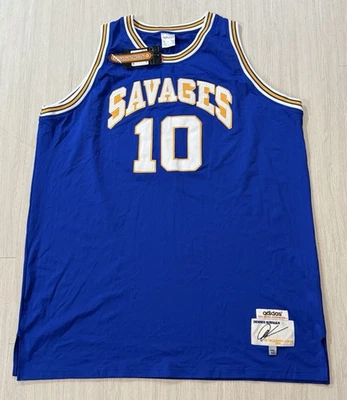 Camiseta deportiva Dennis Rodman 4XL Savages nueva con etiquetas vintage Y2K Adidas 'True School Authentics' Foto 1 de 4
