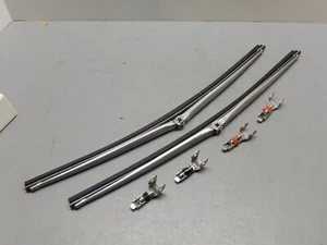 PAR DE ESCOBILLAS LIMPIAPARABRISAS VINTAGE 16" TRICO PRL-16 ACABADO SATINADO 5 CARAS CON ADAPTADORES - Imagen 1 de 8