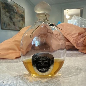 Vintage Shalimar Eau De Toilette Guelain 1967 3.4 oz 25% Full Collectable Bottle - Picture 1 of 8